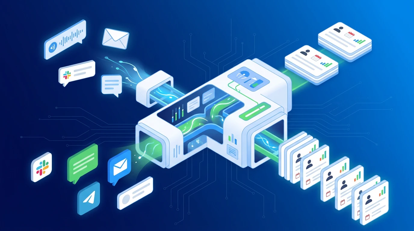 Turning messy messages into structured tasks